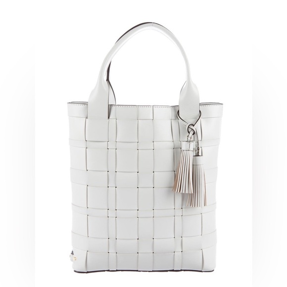 Michael kors Vivian white leather quilted purse RARE - Picture 2 of 13